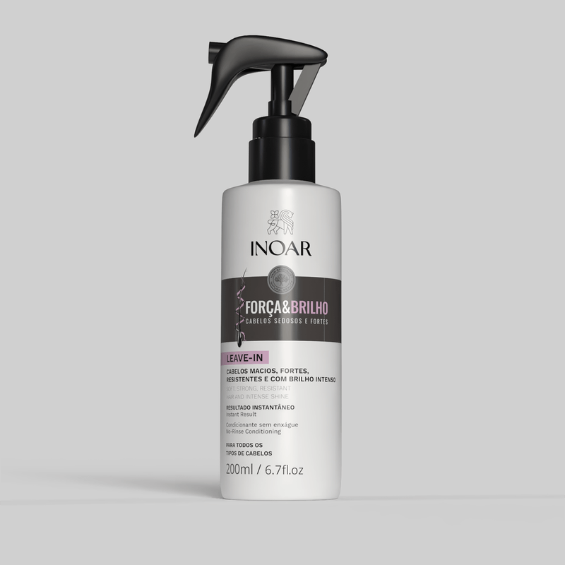 LEAVE IN INOAR 200ML FORCA E BRILHO