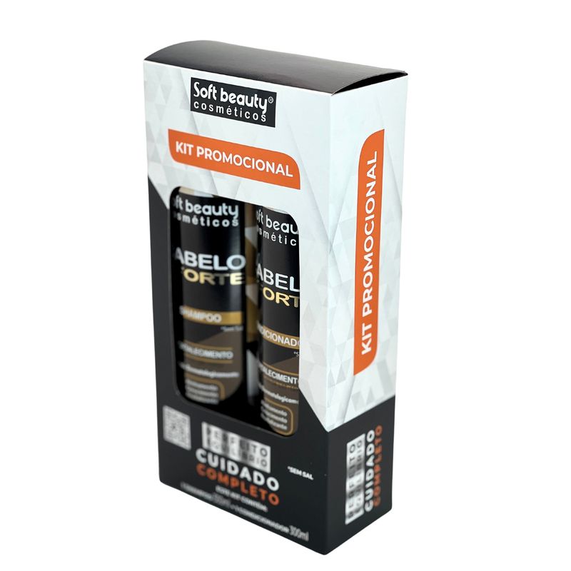 KIT SOFT BEAUT SH+COND CABELO + FORTE