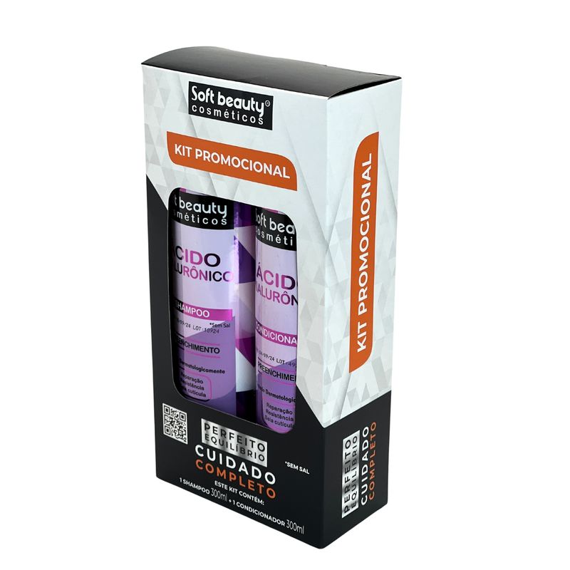 KIT SOFT BEAUT SH+COND ACIDO HIALURONICO