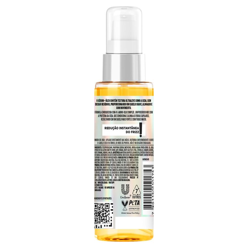 SERUM CAP SEDA 60ML OLEO TOQUE DE SEDA