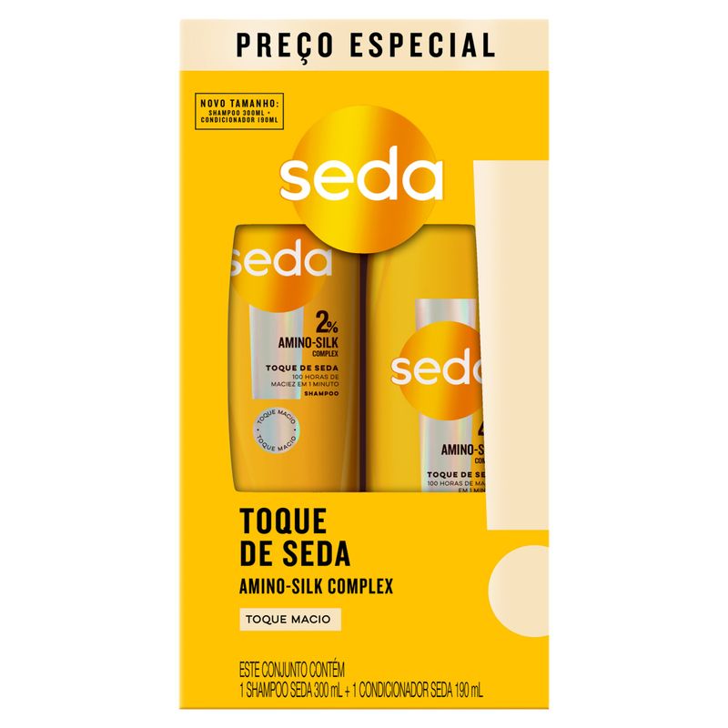 KIT SEDA SH+COND 490ML TOQUE DE SEDA