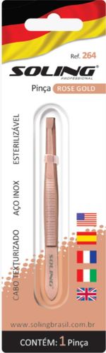 PINCA SOLING BLISTER ROSE GOLD REF 264