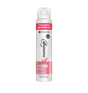Desodorante Monange Proteção Seca Aerossol Antitranspirante Feminino 200ml