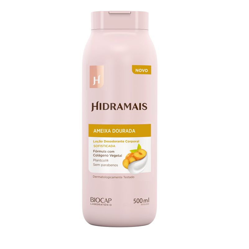 LOCAO CORP HIDRAMAIS 500ML AMEIXA DOURADA