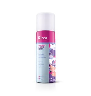 Shampoo Ricca 50ml A Seco Berry