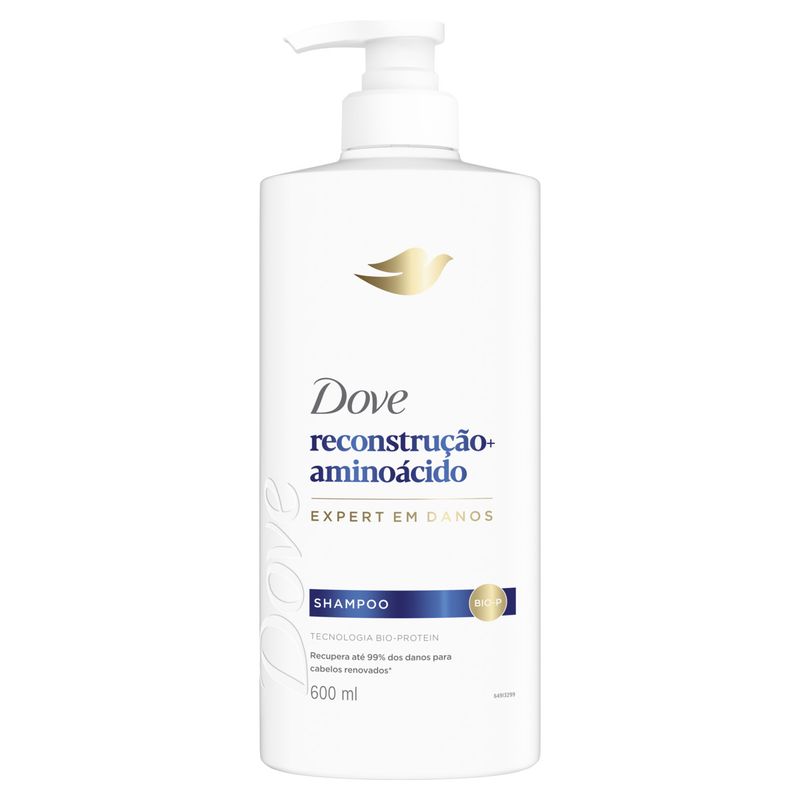 SH DOVE 600ML RECONSTRUCAO + AMINOACIDO