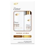 KIT DOVE SH+COND NUTRICAOO + TRI OLEOS