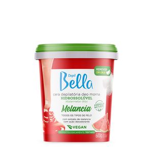 Cera Depilbella 600g Hidrossolu Melancia