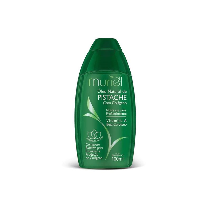OLEO MURIEL 100ML PISTACHE COM COLAGENO