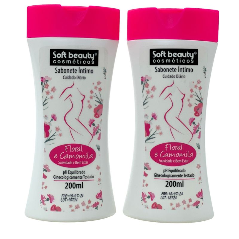 KIT SOFT BEAUT SAB INT 400ML FLORAL