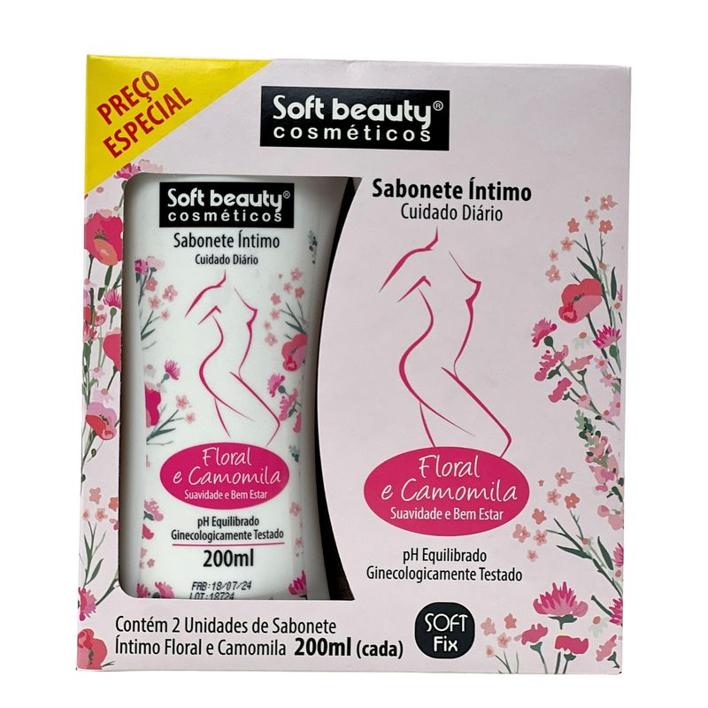 KIT SOFT BEAUT SAB INT 400ML FLORAL