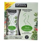 KIT SOFT BEAUT SAB INT 400ML FRESH