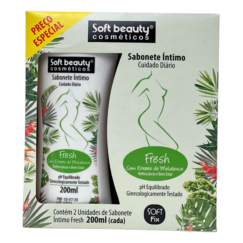 KIT SOFT BEAUT SAB INT 400ML FRESH