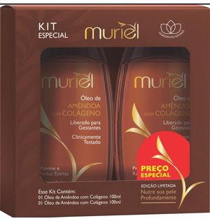 Kit Muriel Oleo 200ml Colageno