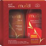 KIT MURIEL OLEO 200ML COLAGENO E ROSA MOSQUETA