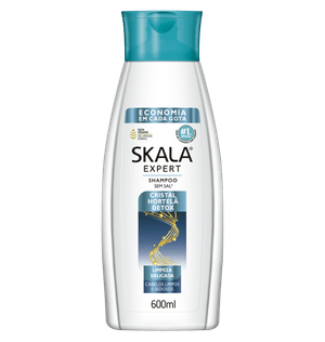 Shampoo Skala 600ml Cristal Hortela Detox
