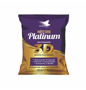 Mascara Capilar Alise Hair 50ml Matizador Platinum