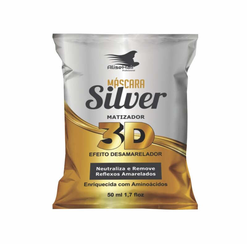 MASC CAP ALISE HAIR 50ML MATIZADOR SILVER