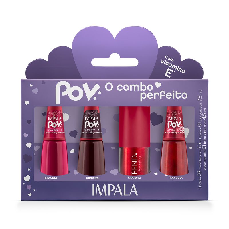 KIT IMPALA TOP C+GLOS 154G ANTONELA