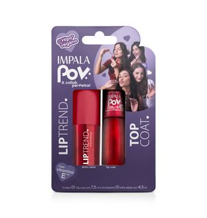 Kit Impala Top Coat + Gloss Antonela POV Zerei a Trend