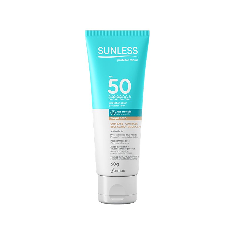 PROT FAC SUNLESS 60G FPS50 CLARO