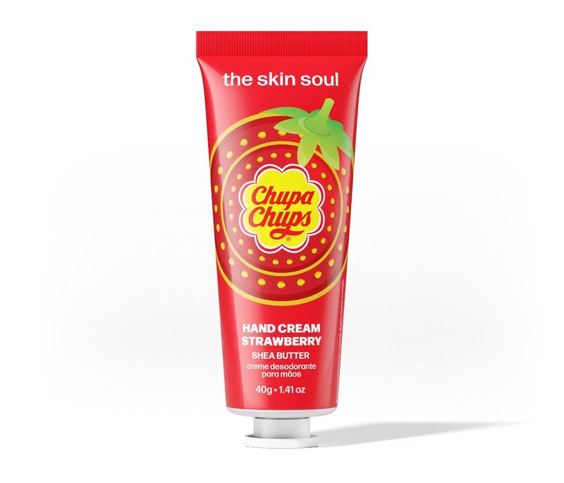 DES CREME THE SKIN S 40G STRAWBERRY CHUPA CHUPS