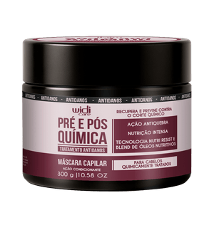 Máscara Widi Care Pré e Pós Química 300g