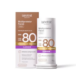 Protetor Solar Facial Labotrat Stick 15g Dermo Sun Bronze Fps80