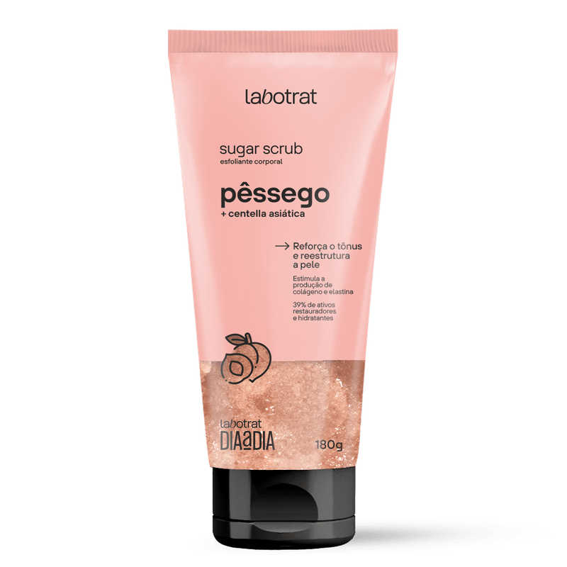 ESFOL CORP LABOTRAT 180G DIA A DIA SCRUB PESSEGO