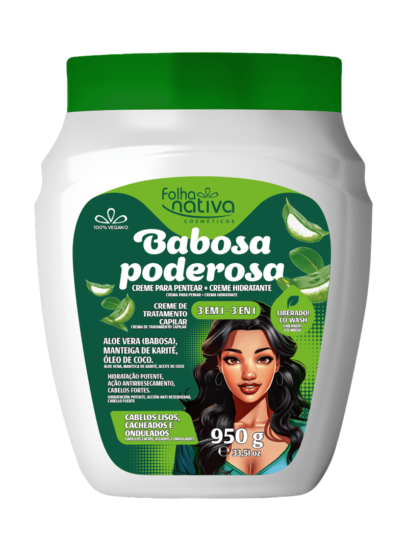 CREME F NATIVA 950G BABOSA PODEROSA