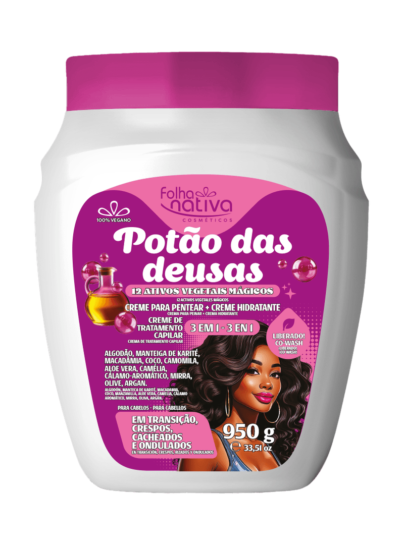 CREME F NATIVA 950G POTAO DAS DEUSAS