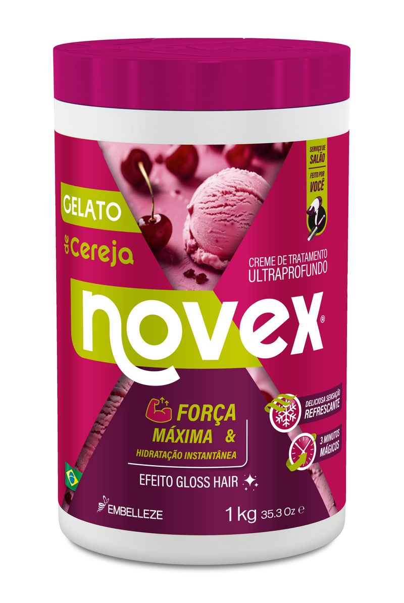 CR TRAT NOVEX 1KG CEREJA
