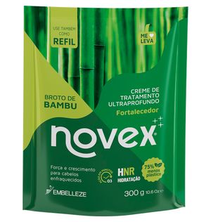 Refil de Creme de Tratamento Novex Broto de Bambu 300g