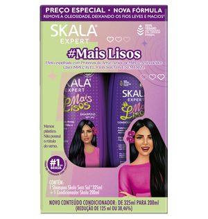 Kit Skala Sh+cond 525ml Mais Lisos