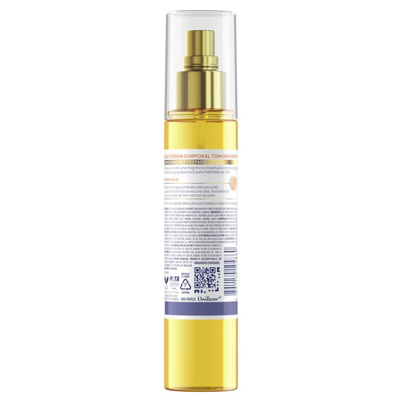 OLEO CORP DOVE 150ML SERUM TOM UNIFORME