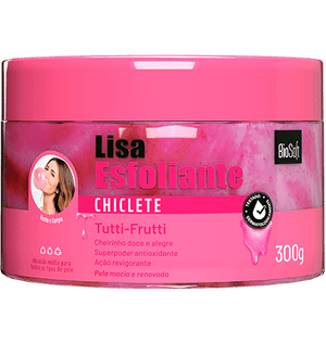 Esfoliante Corporal Biosoft 300g Chiclete