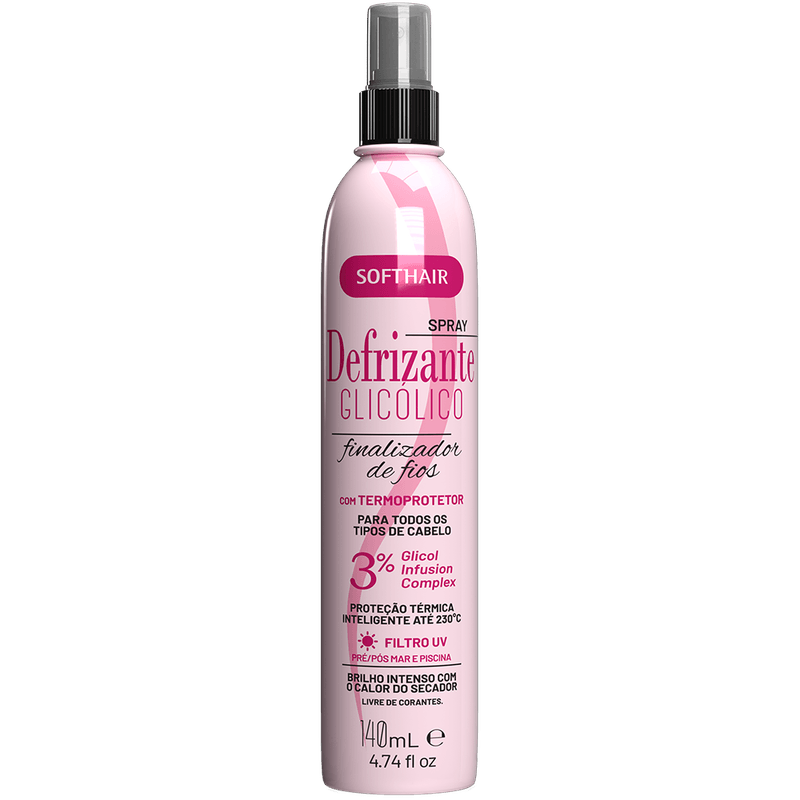 SPRAY SOFT HAIR 140ML DEFRIZANTE GLICOLICO