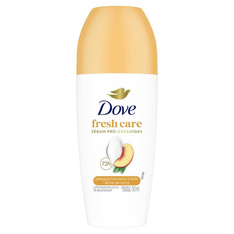 DES ROLLON DOVE 50ML PESSEGO LEITE