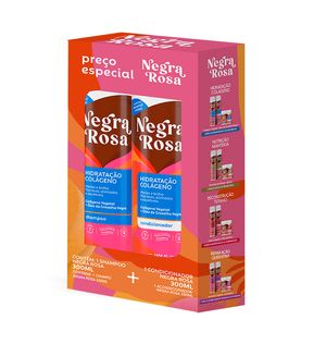 Kit Negra Rosa Sh+cond Hidratacao