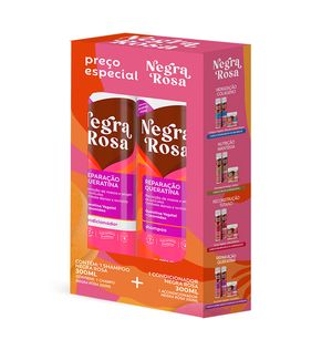 Kit Negra Rosa Sh+cond Reparacao