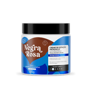Creme Capilar Negra Rosa 500g Definicao Merengue