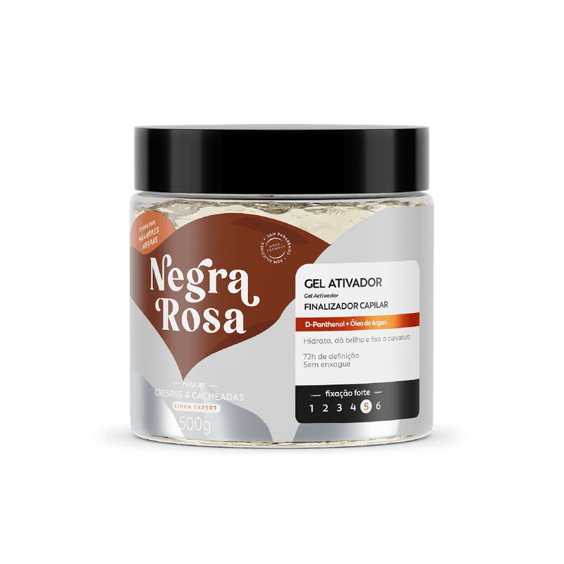 GEL NEGRA ROSA 500G ATIVADOR
