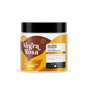 Gel Creme Negra Rosa 500g Creme Ativador