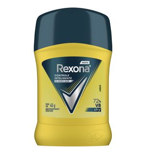 Desodorante Stick Rexona 45g V8 Dry Men