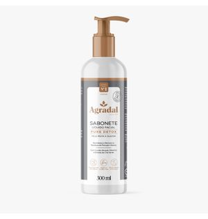 Sabonete Facial Agradal 300ml Pure Detox