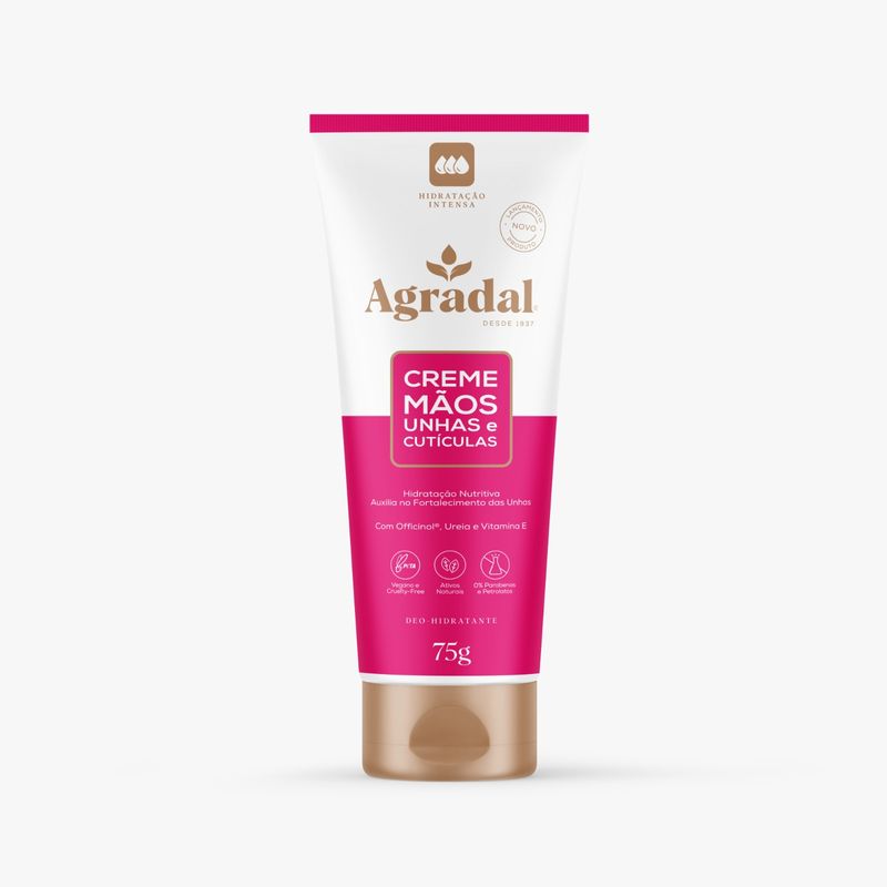 CR MAOS AGRADAL 75G UNHAS E CUTICULAS