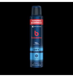 Desodorante Bozzano Dry Aerossol Antitranspirante Masculino 200ml