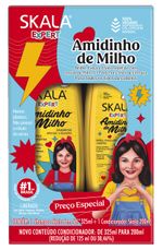 KIT SKALA SH+COND 525ML AMIDINHO DE MILHO