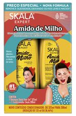 KIT SKALA SH+COND 525ML AMIDO DE MILHO