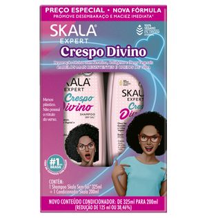 Kit Skala Sh+cond 525ml Crespo Divino